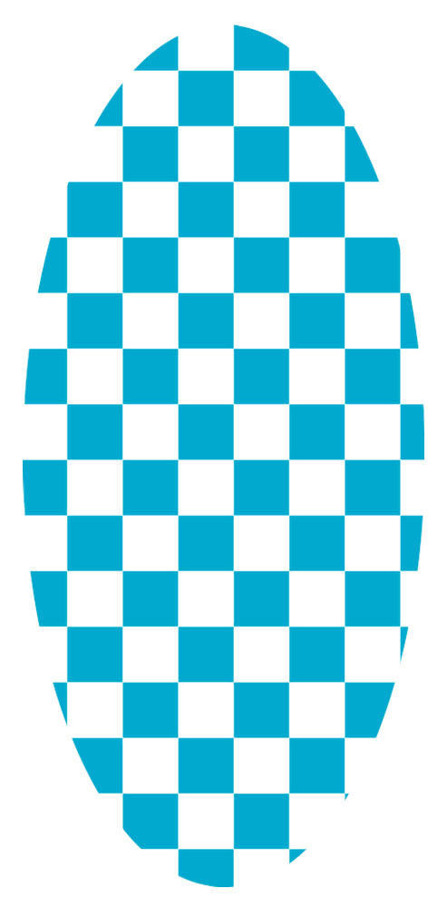 G5000 Aqua Checkerboard PROOF